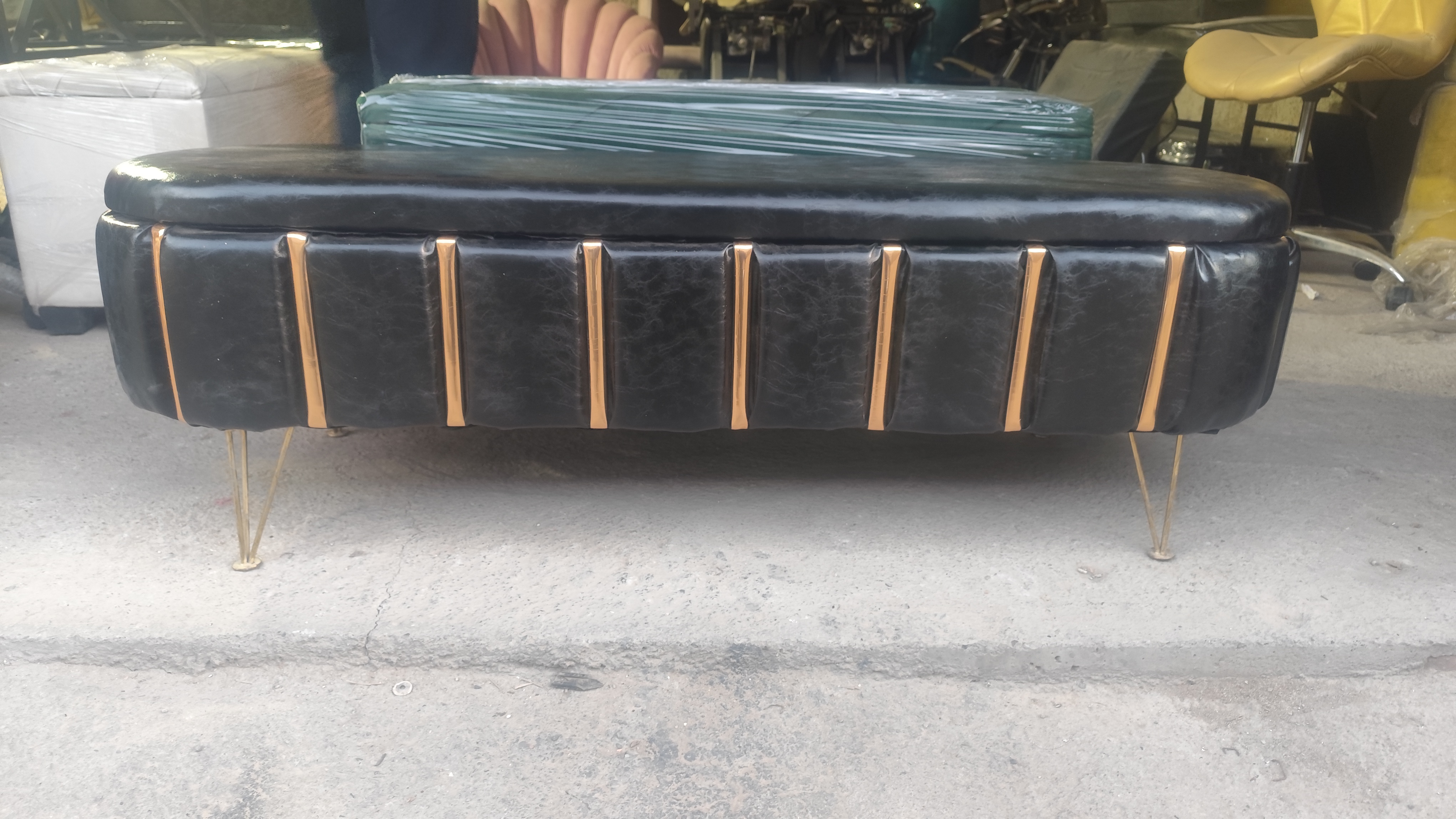 پاف3نفره باکس دار خیاری
